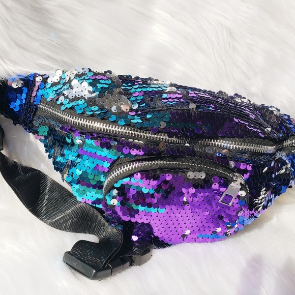 Colorful Sequin Fanny Pack - Picture 3 of 3